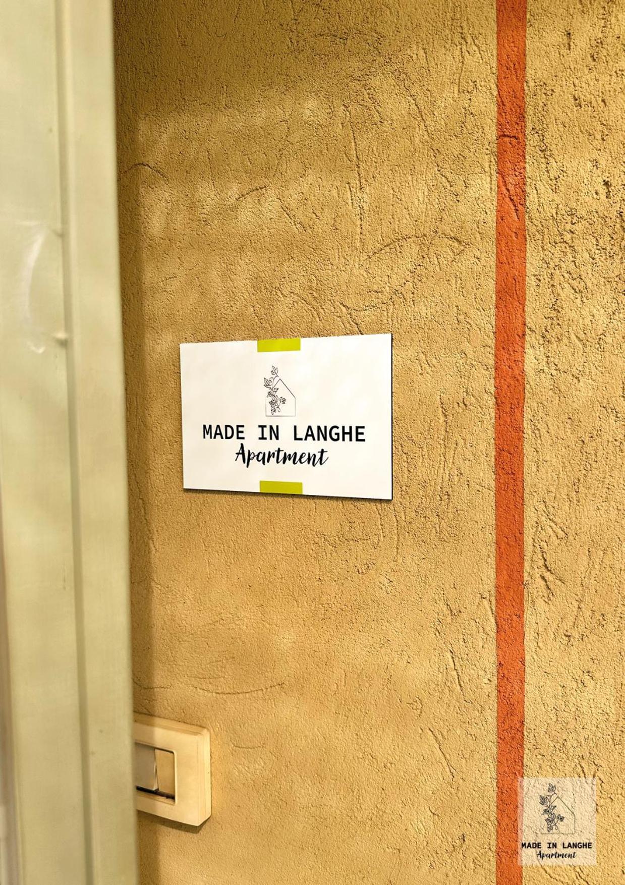 Made In Langhe Apartment La Morra Eksteriør billede